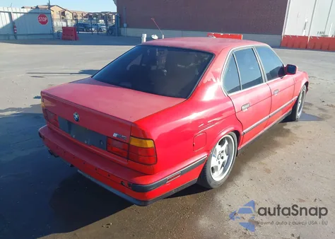 1991 BMW M5 from USA, damaged, VIN WBSHD9313MBK06030
